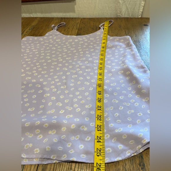 💜 Pink Rose – Lilac Floral Camisole (Size M) - Picture 5 of 10